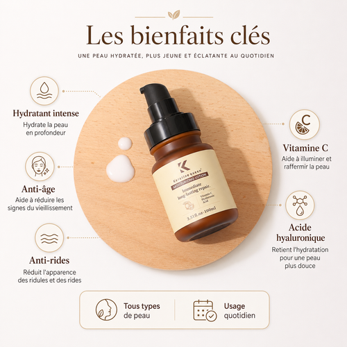 Lotion hydratante anti-âge Keratin Queen