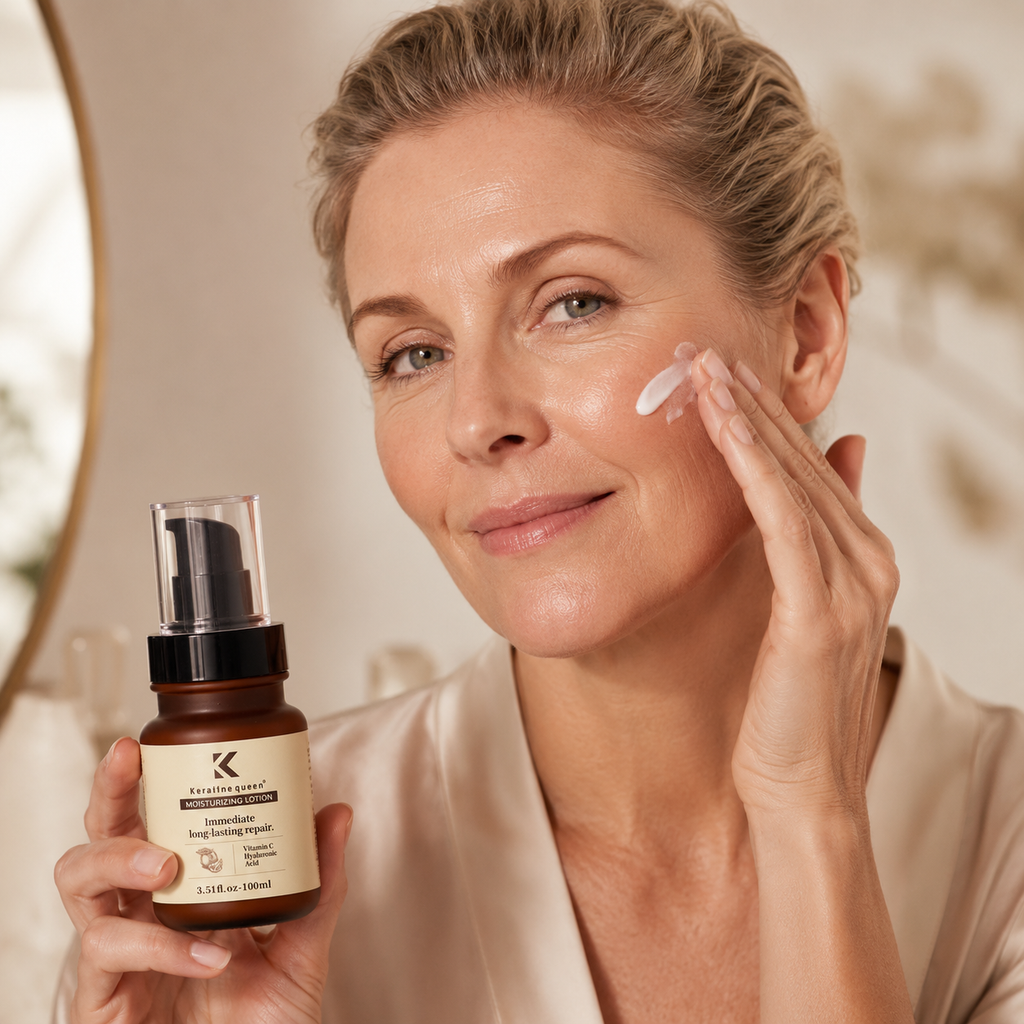 Lotion hydratante anti-âge Keratin Queen