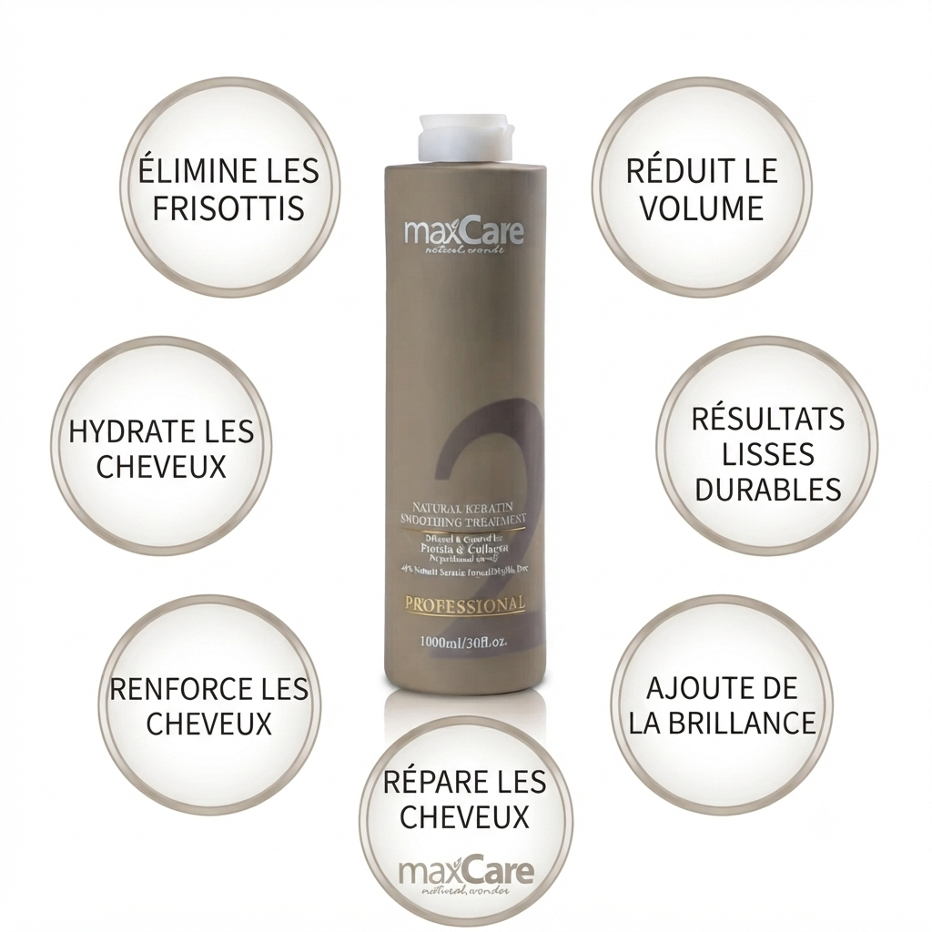 Traitement lissant kératine brésilienne 1L